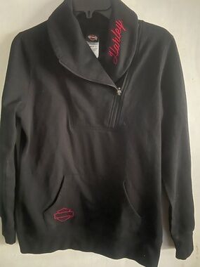 Harley Davidson Womens Pull Over 1/2 Zip, Size Medium from Daytona Beach,Florida